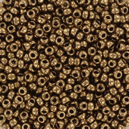 Miyuki seed beads 11/0 - Metallic dark bronze 11-457